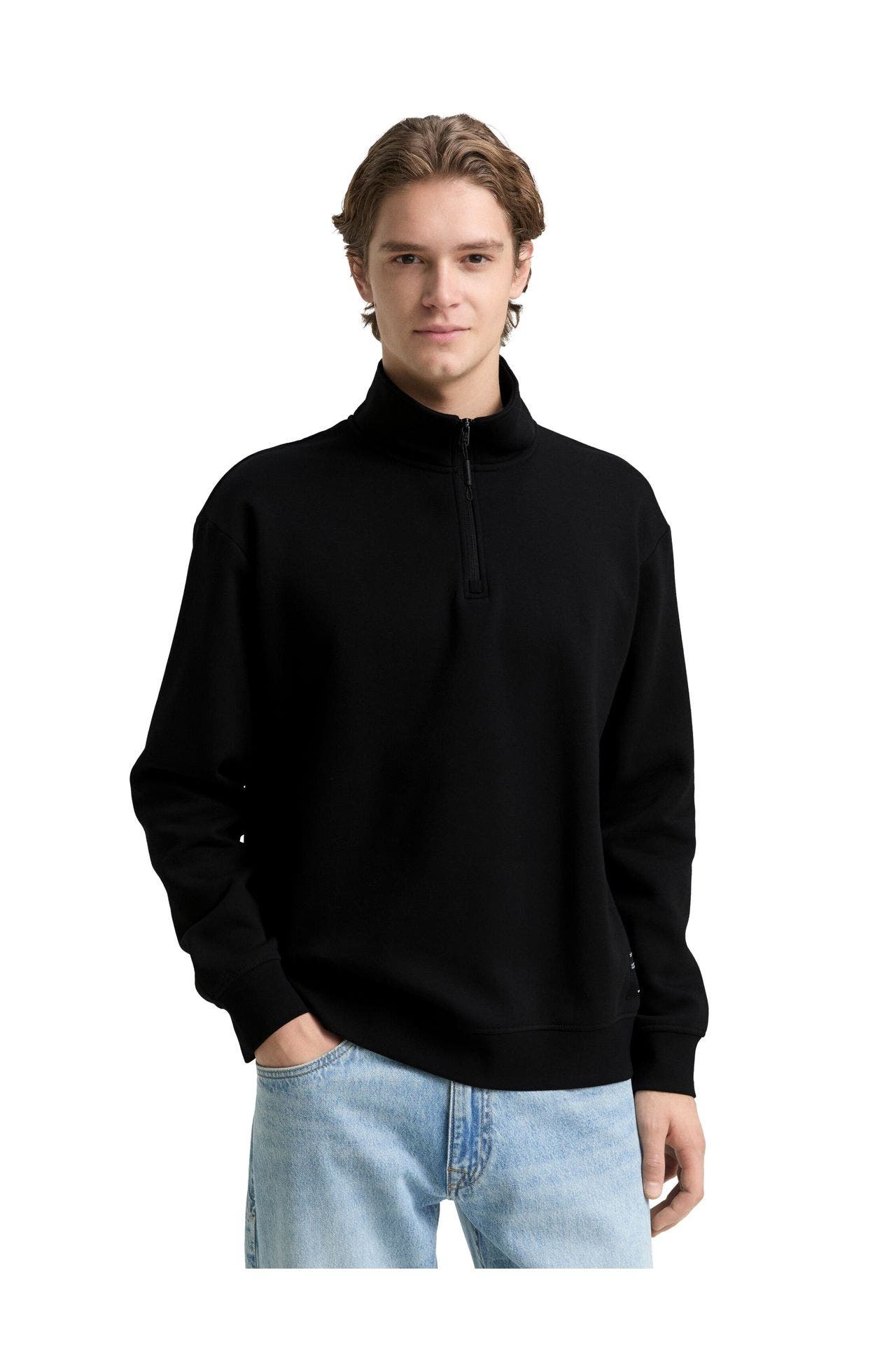 TOM TAILOR Sweat-Troyer schwarz, Bild 1