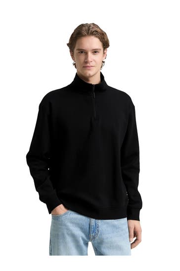 TOM TAILOR Sweat-Troyer schwarz