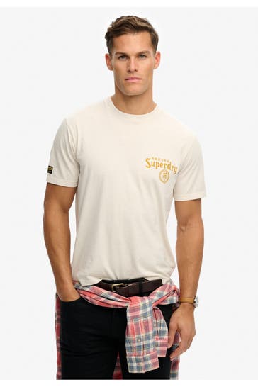 SUPERDRY T-Shirt sand