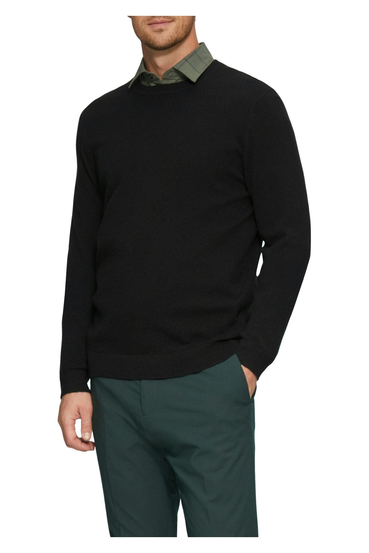 S.OLIVER BLACK LABEL Cashmere-Pullover schwarz, Bild 1
