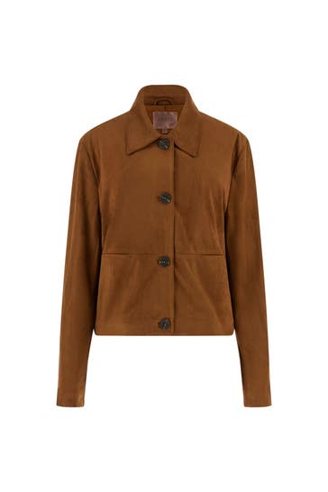 GUESS Übergangsjacke 'Aria' cognac