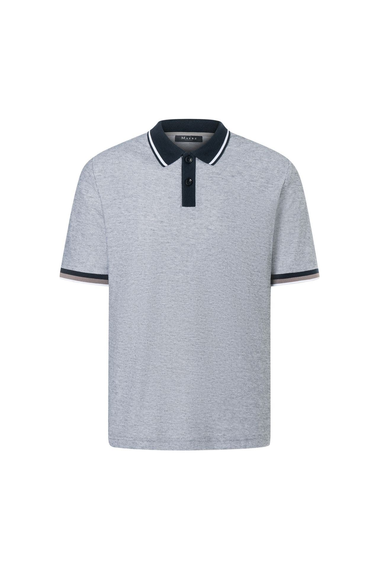 MAERZ MUENCHEN Polo-Shirt graublau, Bild 1
