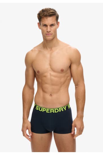 SUPERDRY 2er-Pack Boxer Trunk mehrfarbig