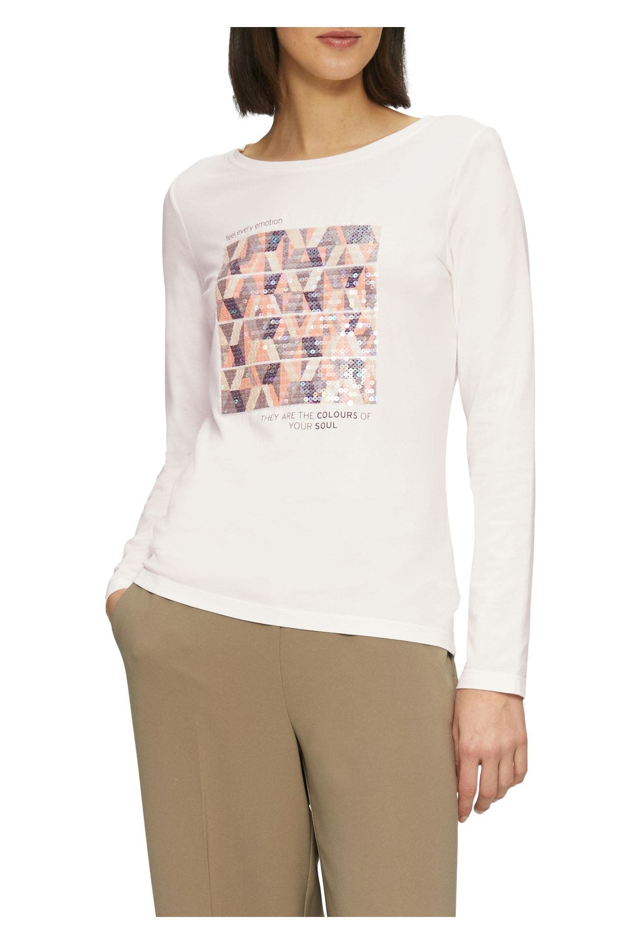 S.OLIVER Longsleeve weiß, Bild 1