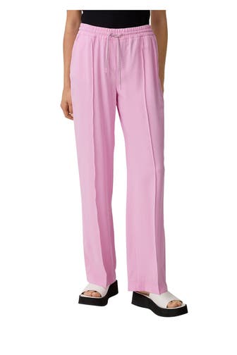 COMMA, Stoffhose rosa