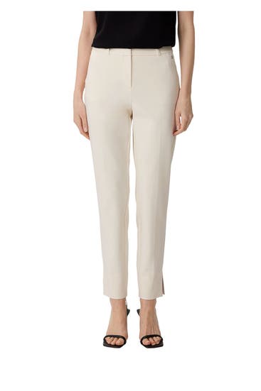 COMMA - Stoffhose ecru