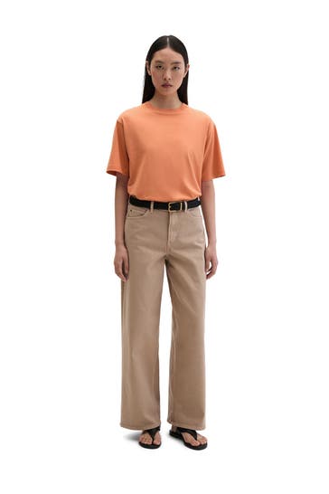 MARC O'POLO T-Shirt dunkelorange