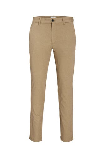 JACK & JONES Stoffhose 'Marco' hellbraun
