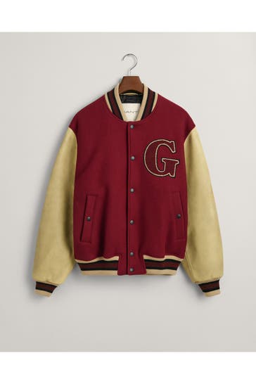 GANT Wollmix-Blouson mehrfarbig