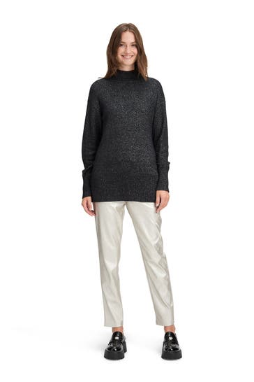 BETTY & CO Strickpullover schwarz