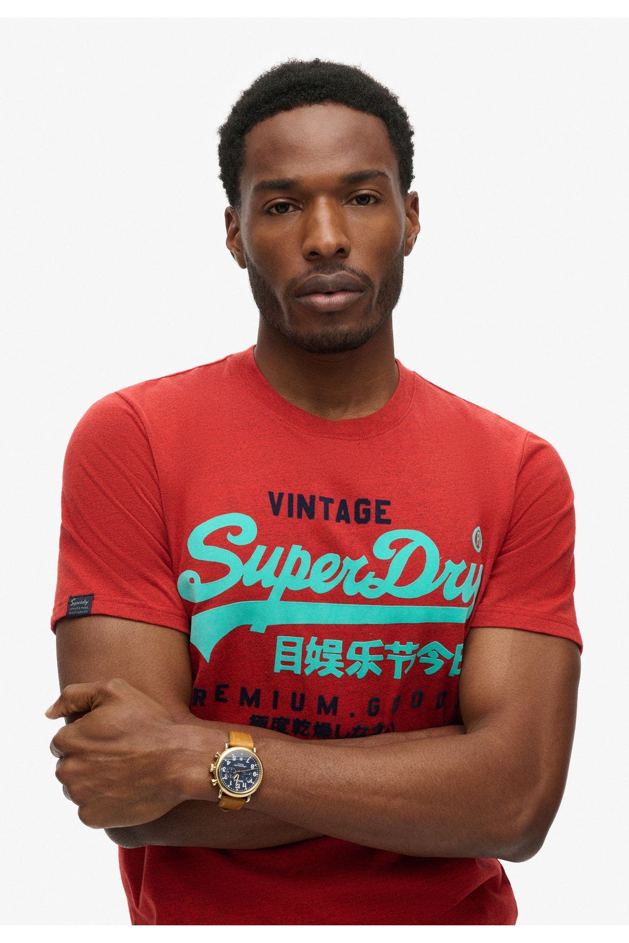 SUPERDRY T-Shirt dunkelrot, Bild 1