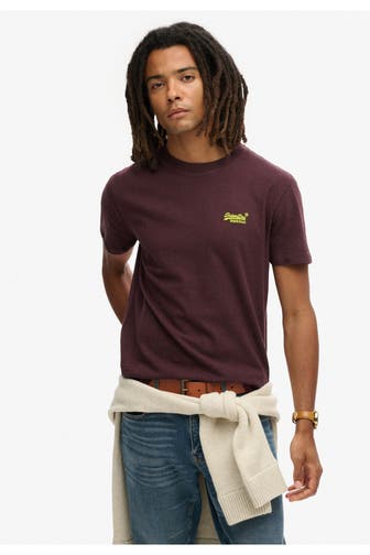 SUPERDRY T-Shirt bordeaux