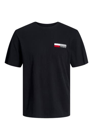 JACK & JONES T-Shirt schwarz
