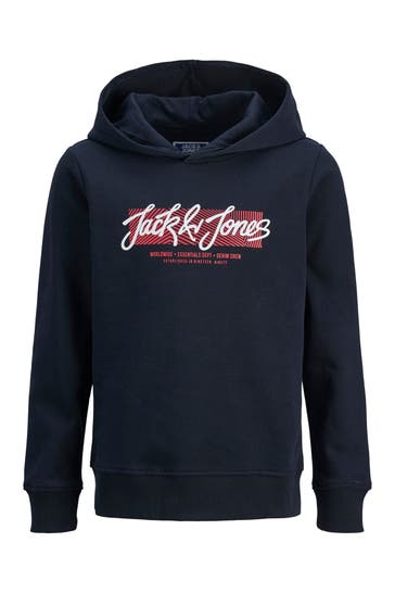 JACK & JONES Hoodie nachtblau