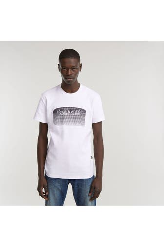 G-STAR T-Shirt weiß
