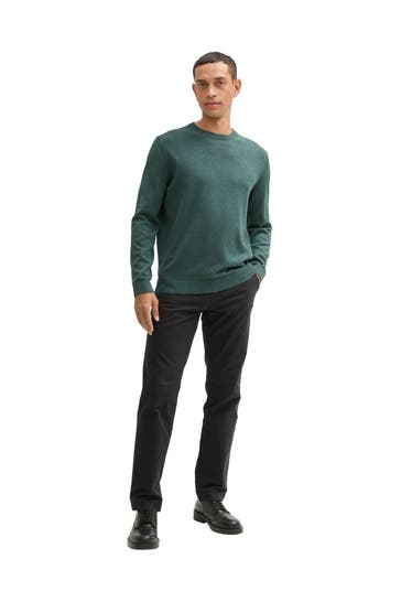 TOM TAILOR Strickpullover grün
