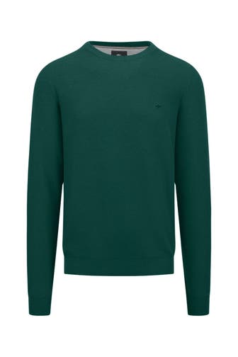 FYNCH-HATTON Strickpullover tannengrün