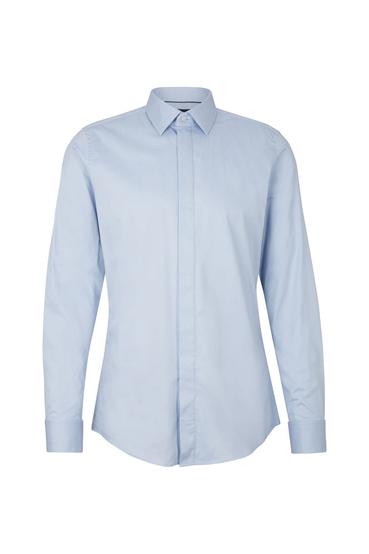 JOOP! Business-Hemd Pitu Uma hellblau Slim Fit, Bild 1