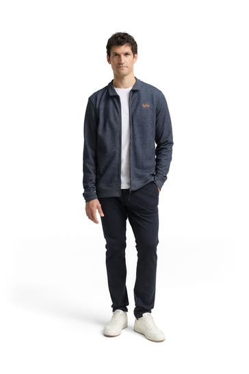 TOM TAILOR Sweatjacke graublau
