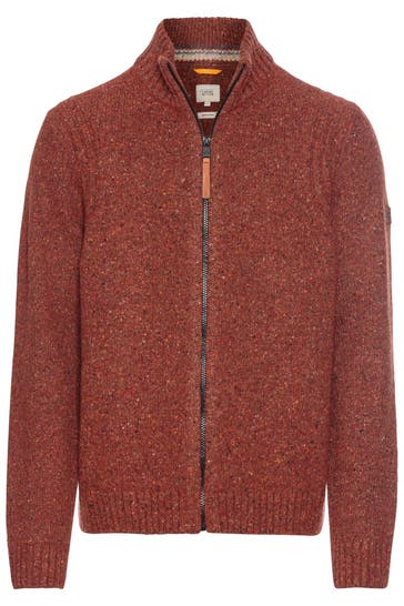CAMEL ACTIVE Strickjacke orange