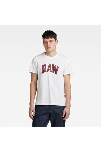 G-STAR T-Shirt weiß
