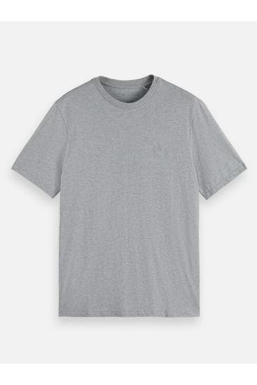 SCOTCH & SODA T-Shirt grau meliert