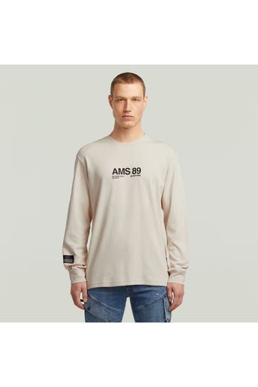 G-STAR Longsleeve hellbeige