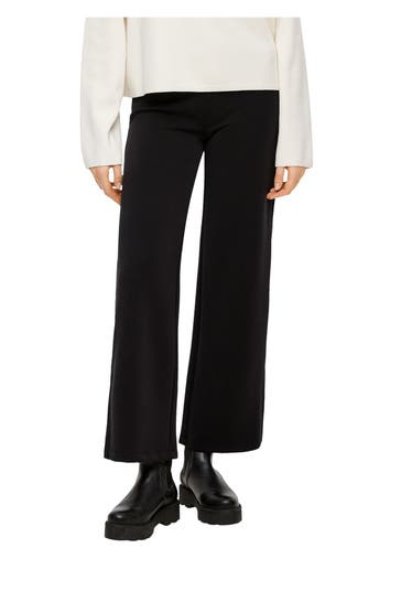 S.OLIVER Stoffhose schwarz