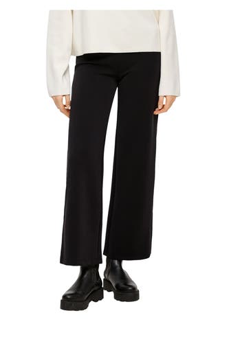 S.OLIVER Stoffhose schwarz
