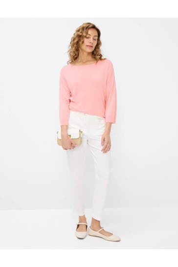 BRAX Stoffhose weiß