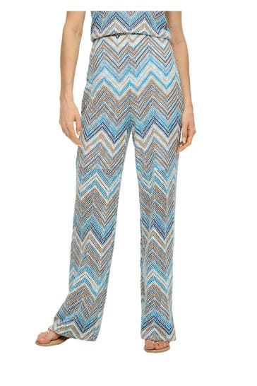 S.OLIVER BLACK LABEL Strickhose gemustert