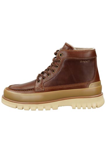GANT Schnürstiefel dunkelbraun