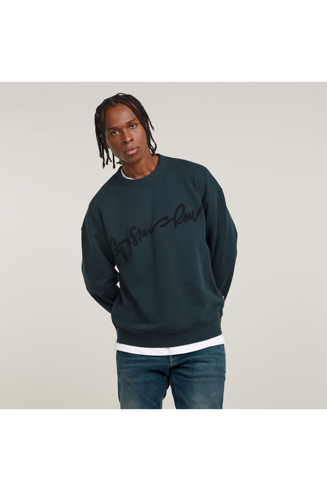 G-STAR Sweatshirt dunkelblau, Bild 1