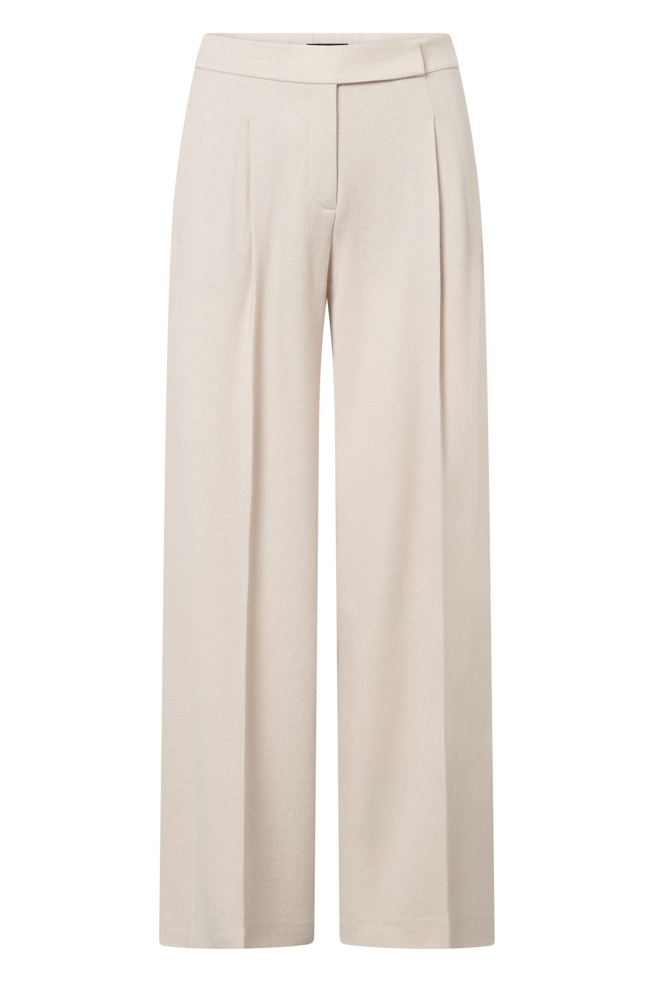 WINDSOR. Stoffhose Wolljersey-Marlene-Hose in Hellbeige hellbeige Karotte, Bild 1