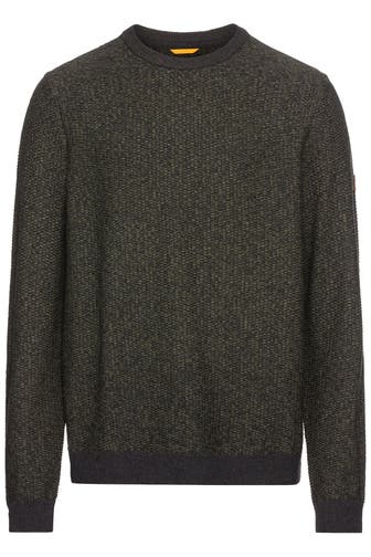 CAMEL ACTIVE Strickpullover dunkelgrün
