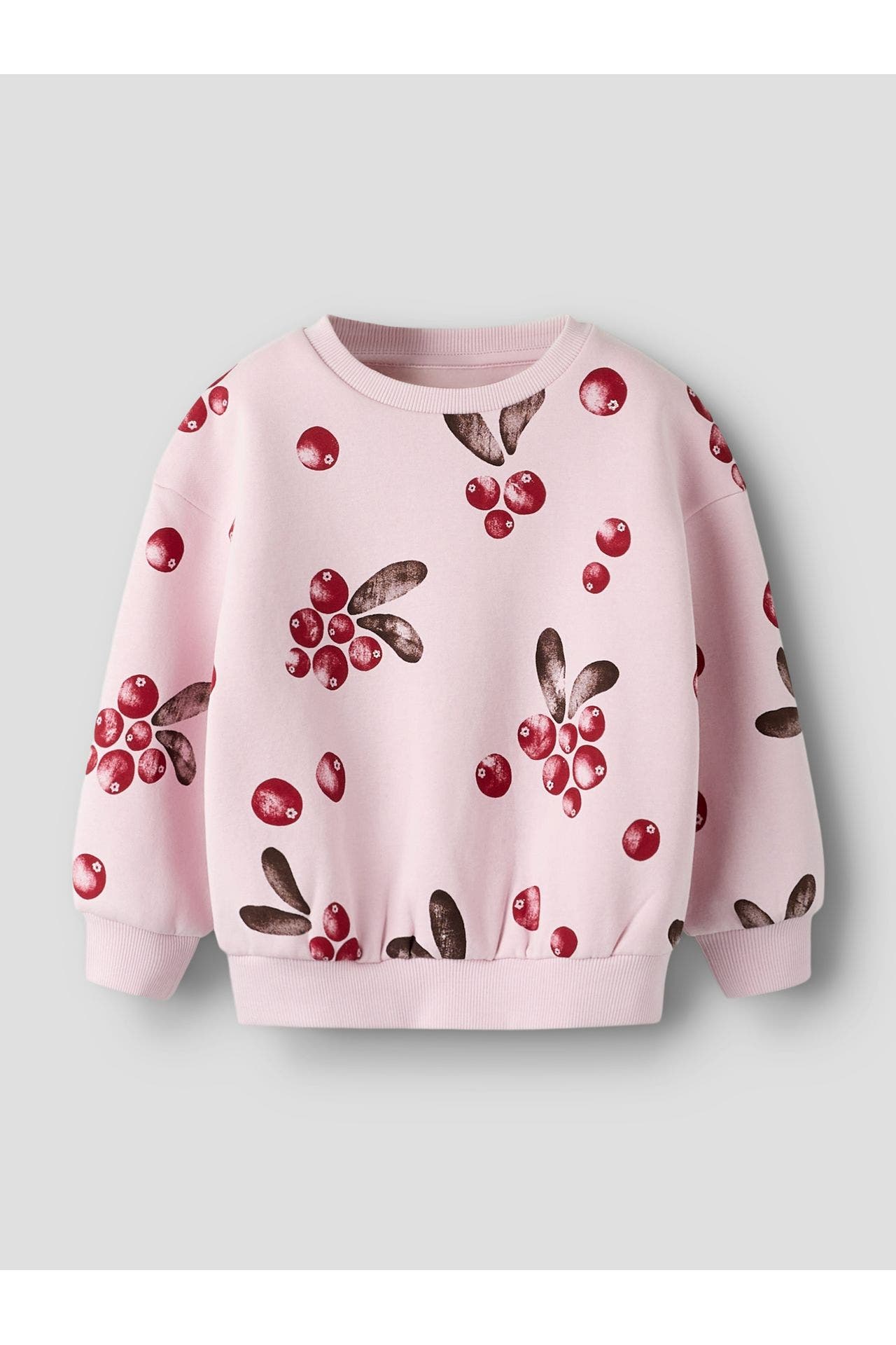 NAME IT Sweatshirt rosa gemustert, Bild 1