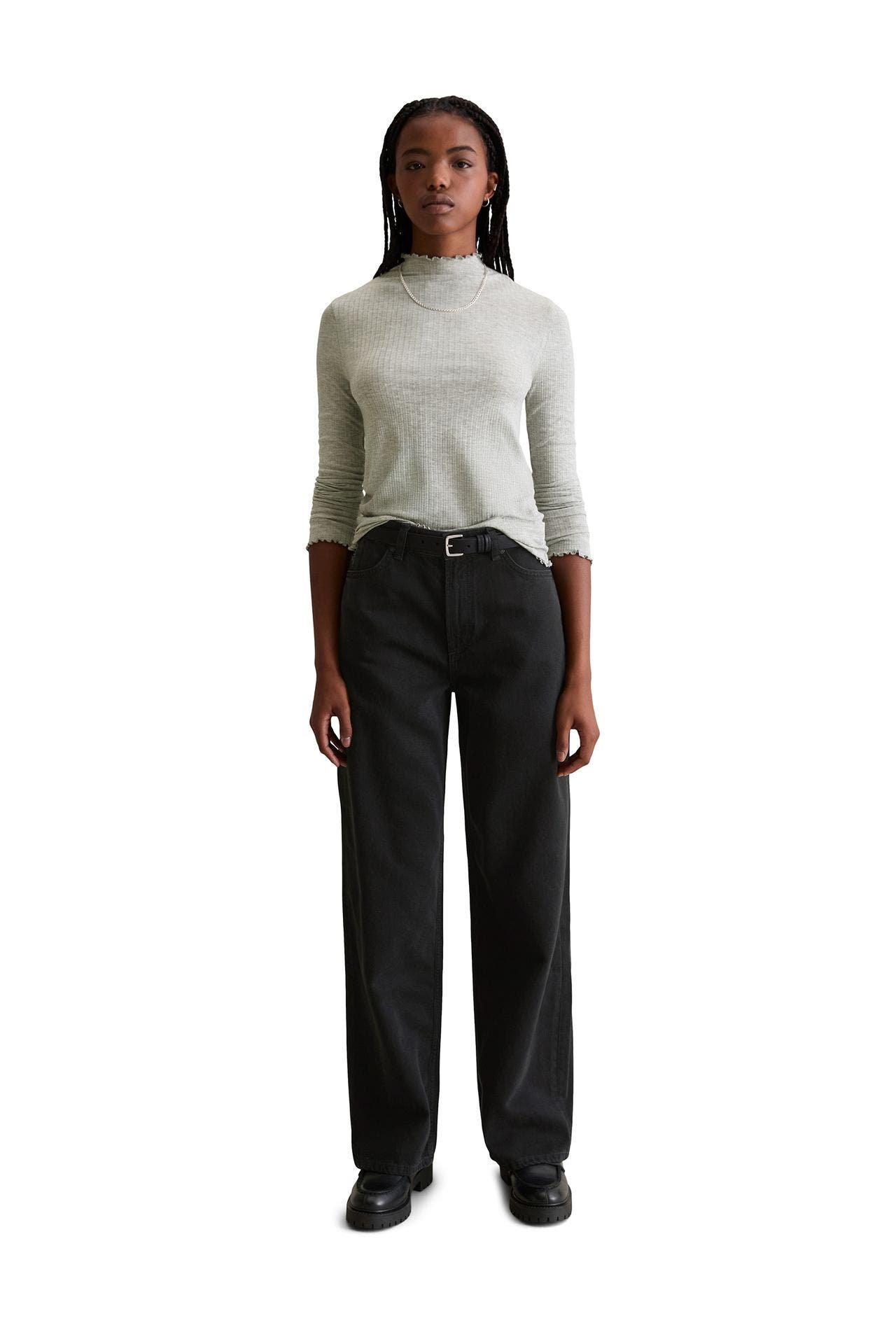 MARC O'POLO DENIM Longsleeve hellgrau, Bild 1
