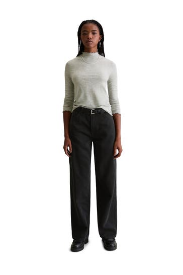 MARC O'POLO DENIM Longsleeve hellgrau
