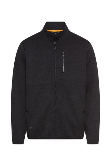 CAMEL ACTIVE Fleecejacke dunkelblau meliert
