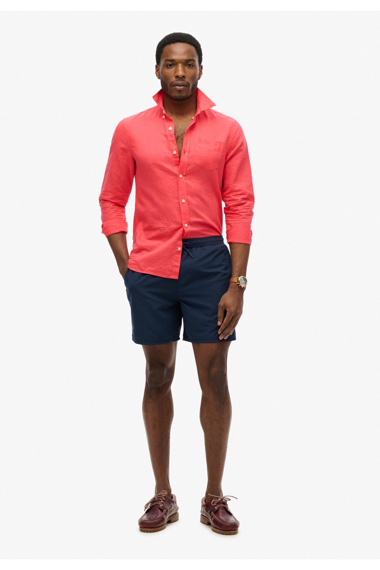 SUPERDRY Badeshorts navy, Bild 1