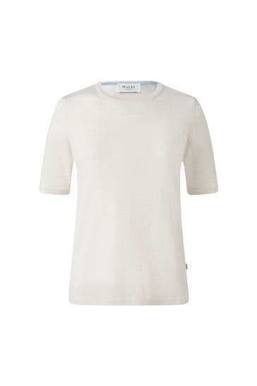 MAERZ MUENCHEN Strickshirt creme