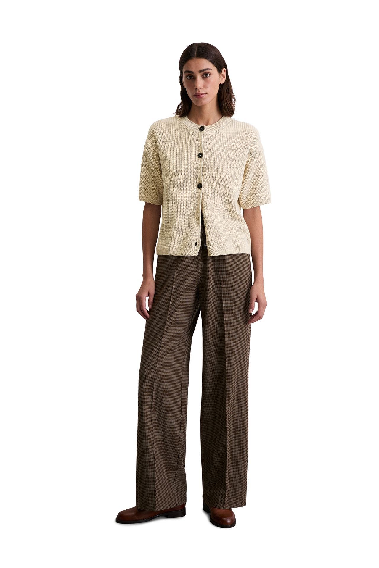 MARC O'POLO Kurzarm-Cardigan creme, Bild 1