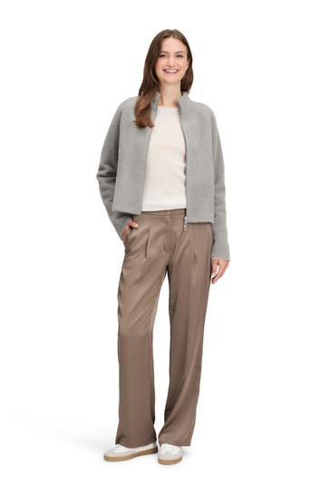 BETTY BARCLAY Strickjacke grau