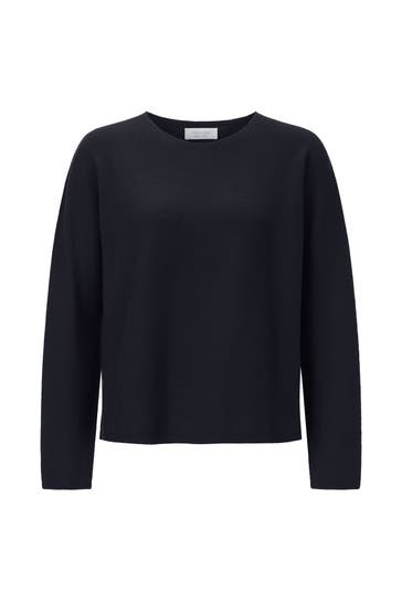 RICH & ROYAL Strickpullover schwarz