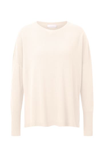 RICH & ROYAL Strickpullover weiß