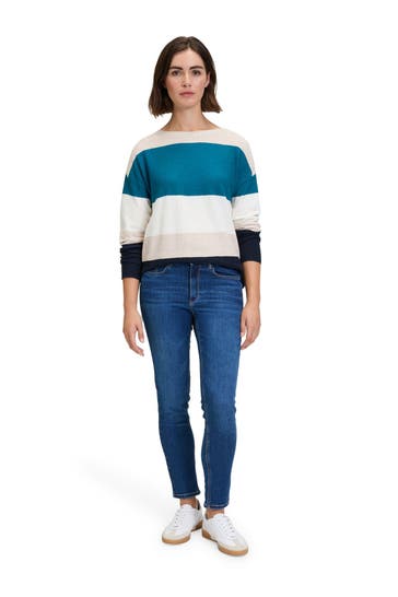 BETTY & CO Strickpullover mehrfarbig