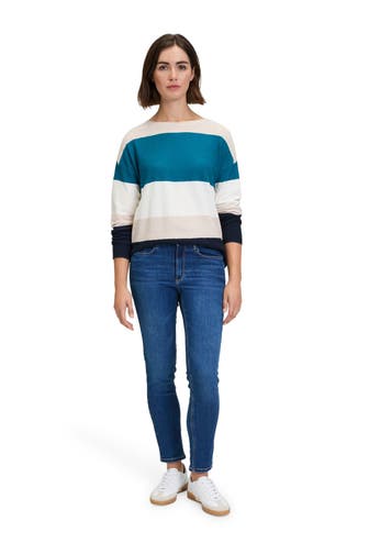 BETTY & CO Strickpullover mehrfarbig