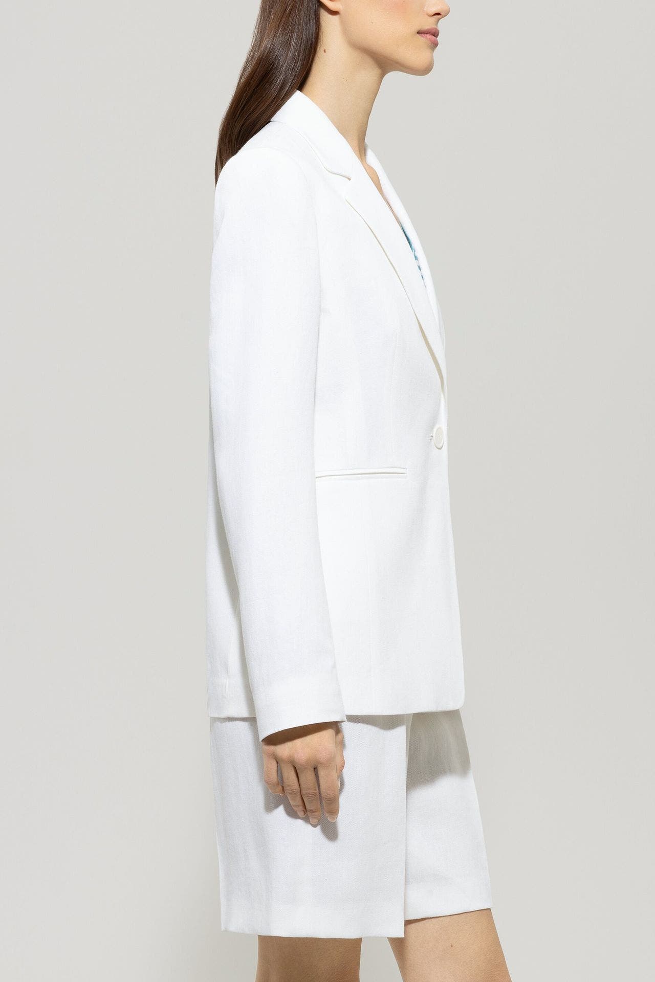 LUISA CERANO Leinenmix-Blazer weiß, Bild 1
