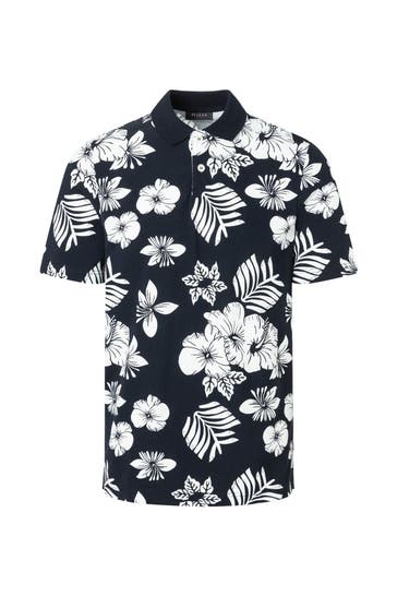 MAERZ MUENCHEN Polo-Shirt floral