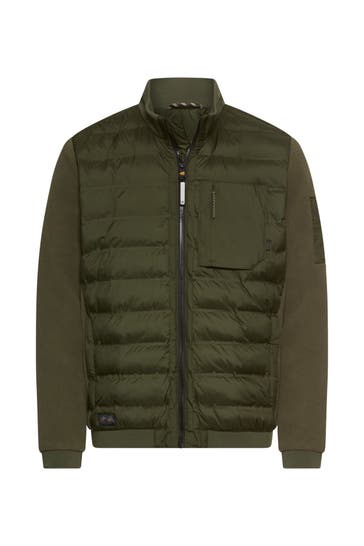 CAMEL ACTIVE Stepp-Blouson waldgrün